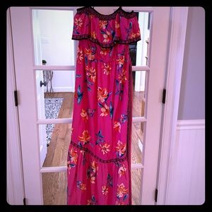 Floral maxi dress